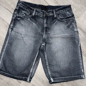 Helix Blue Jean Shorts Classic Fit